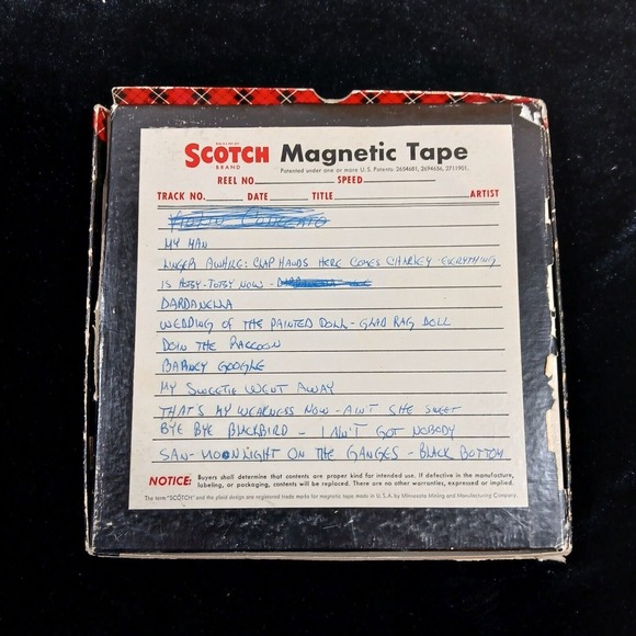Audio SCOTCH MAGNETIC TAPE 3M - Picture 2 of 7